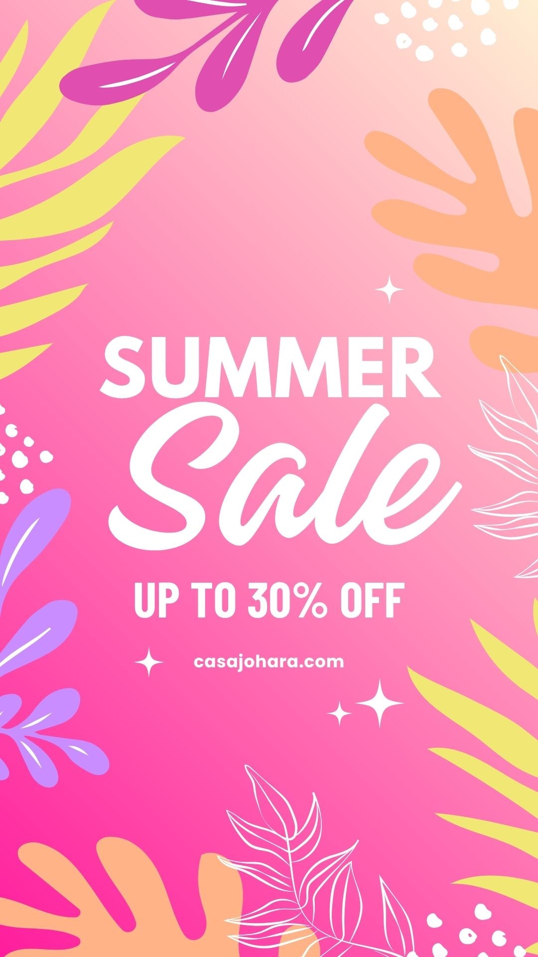 Summer Sale is ON! ☀️