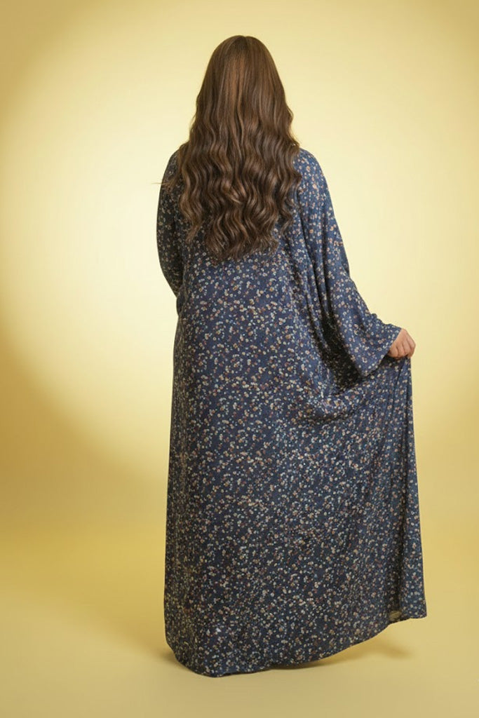 Reversible Floral Abaya