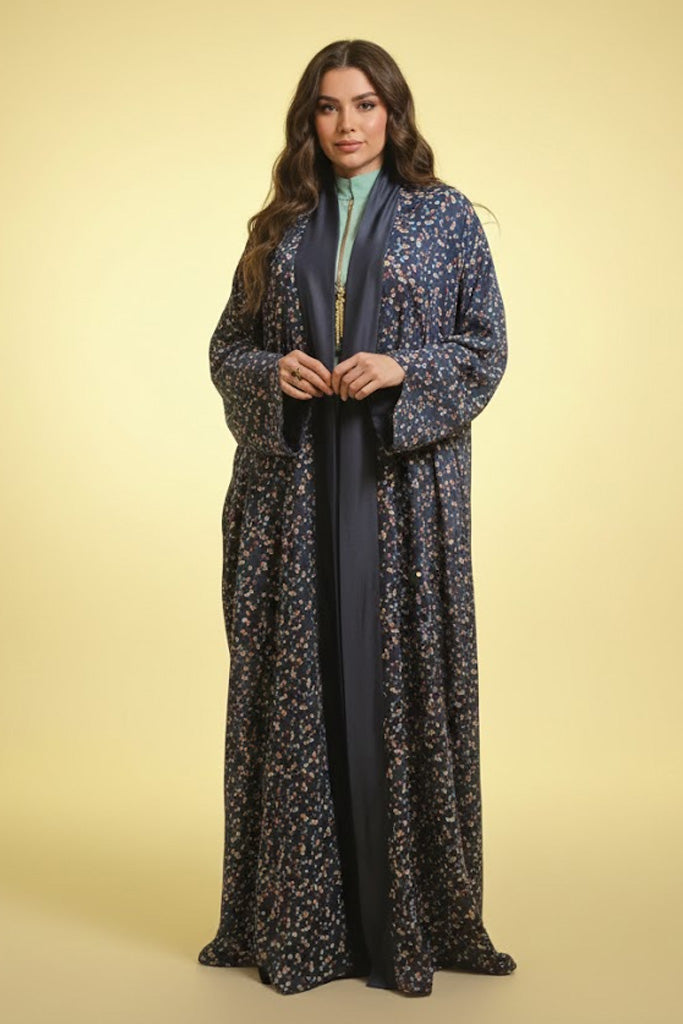 Reversible Floral Abaya