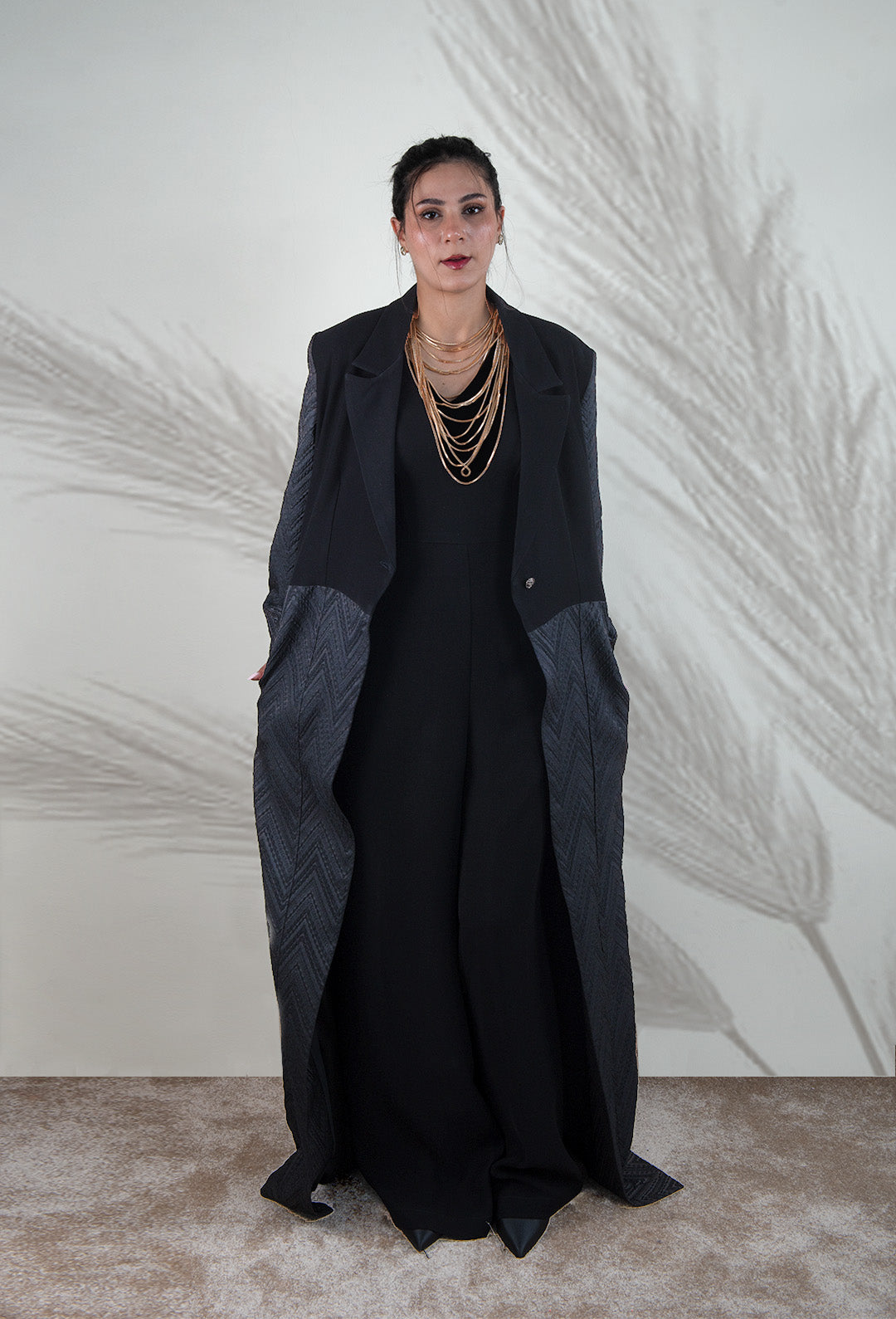 Chic Coat Style Abaya