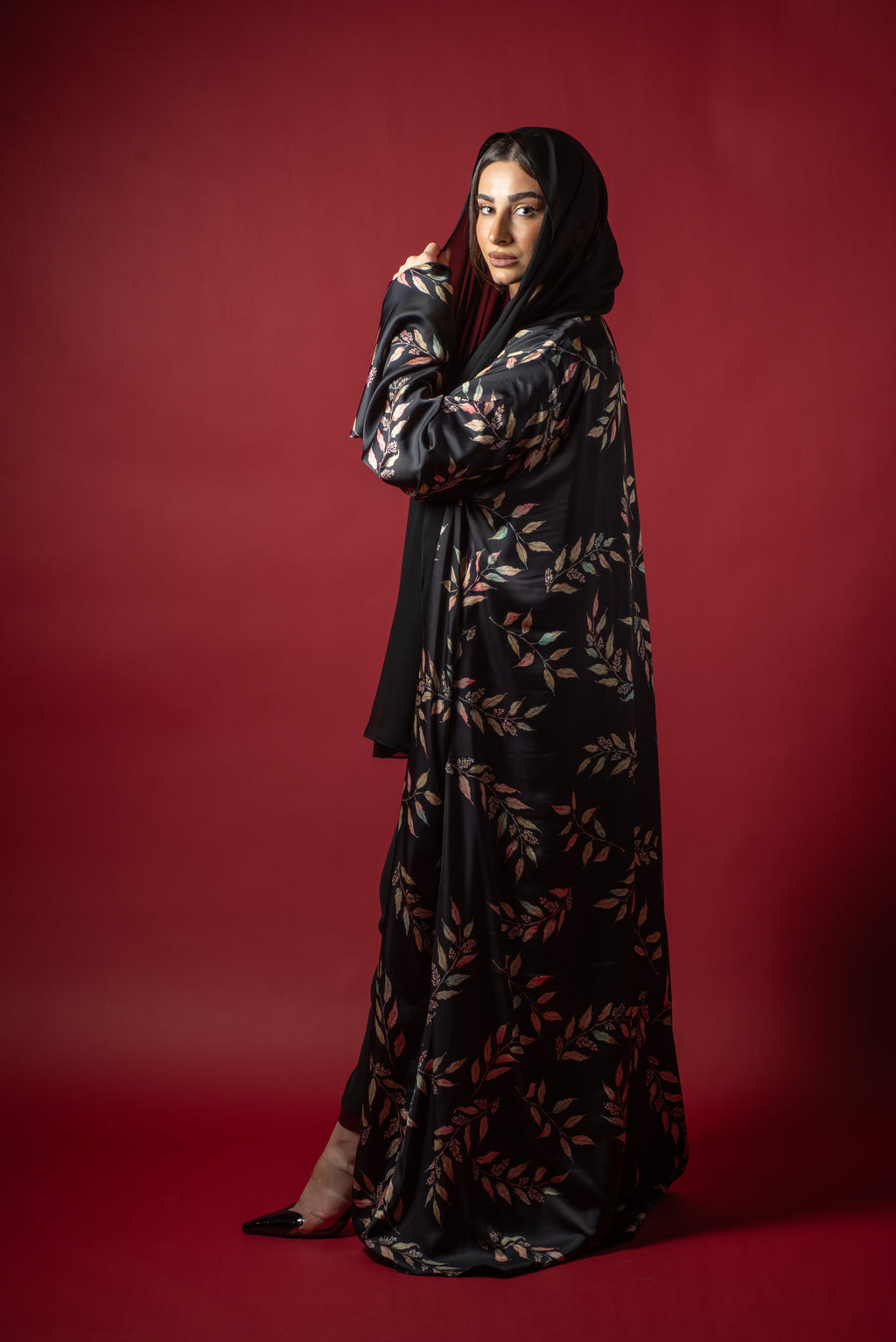 Double Elegance Abaya