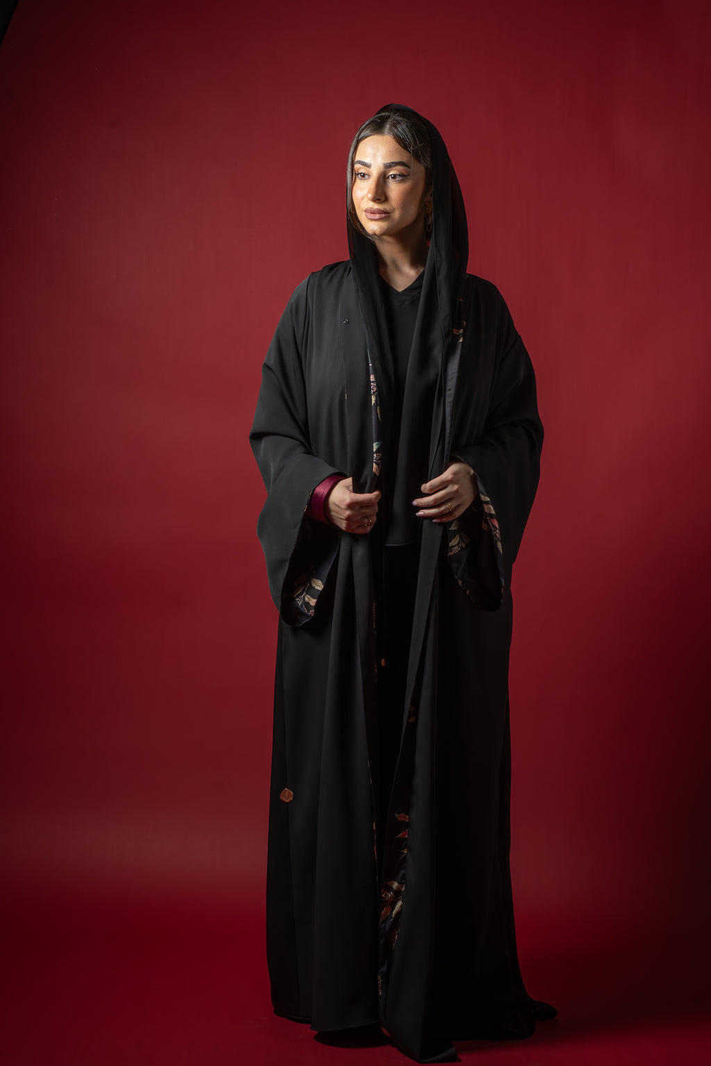 Double Elegance Abaya