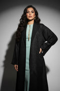 Geometric Blazer Abaya