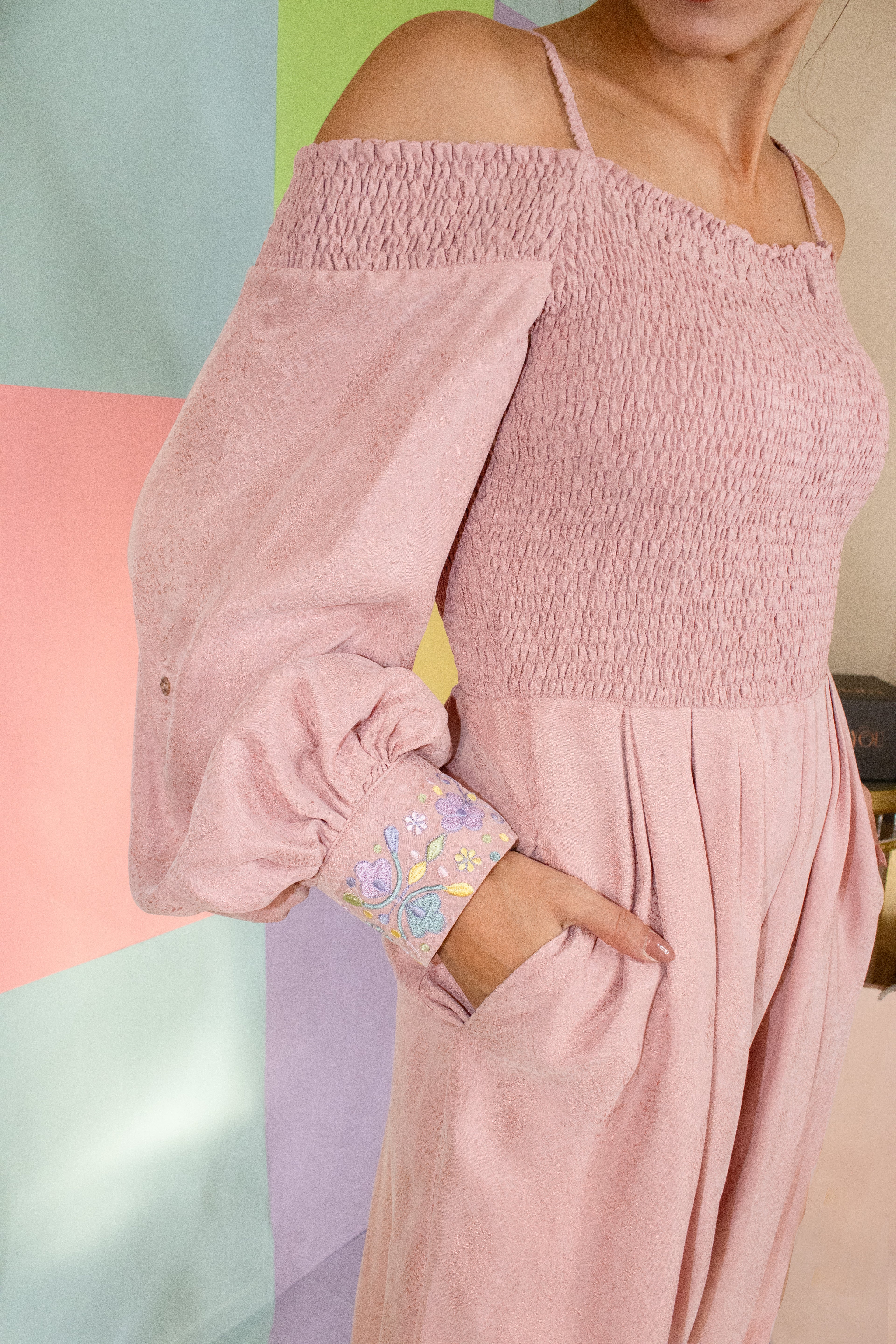 Garden Cuff Jumpsuit
