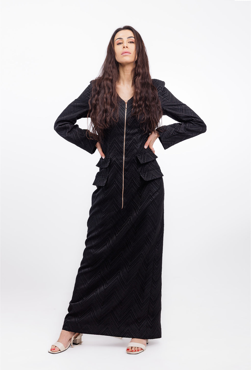 Full Patterned Dress