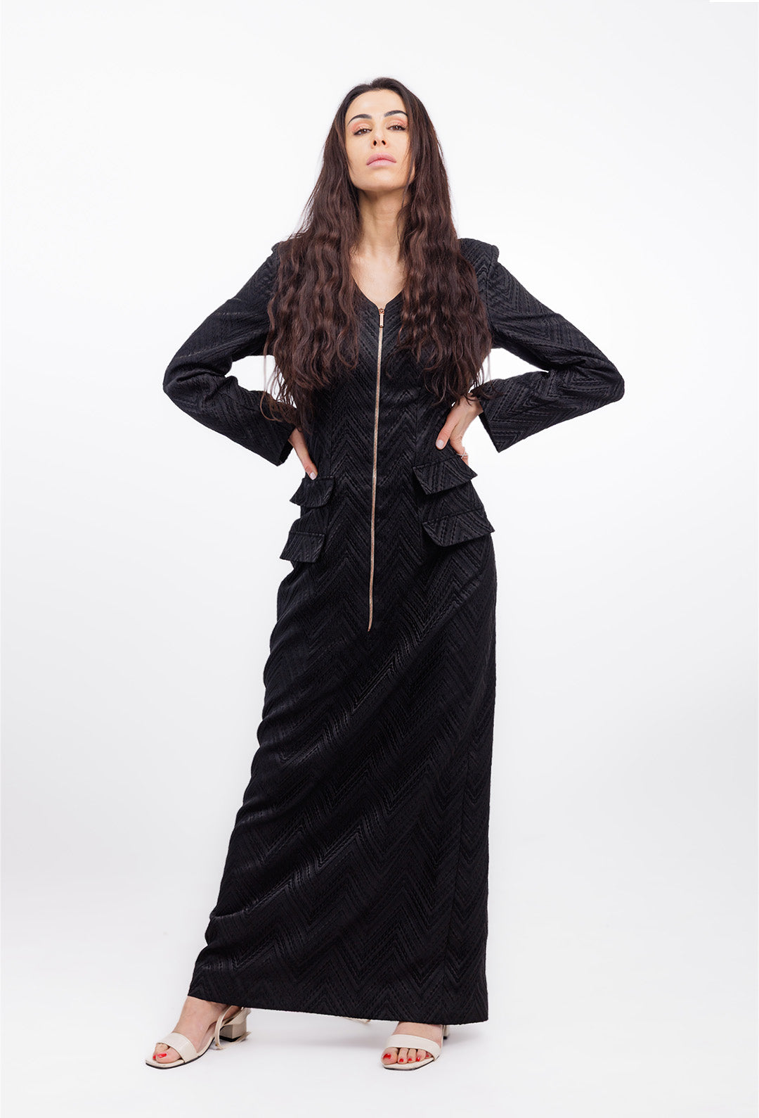 Full Patterned Dress