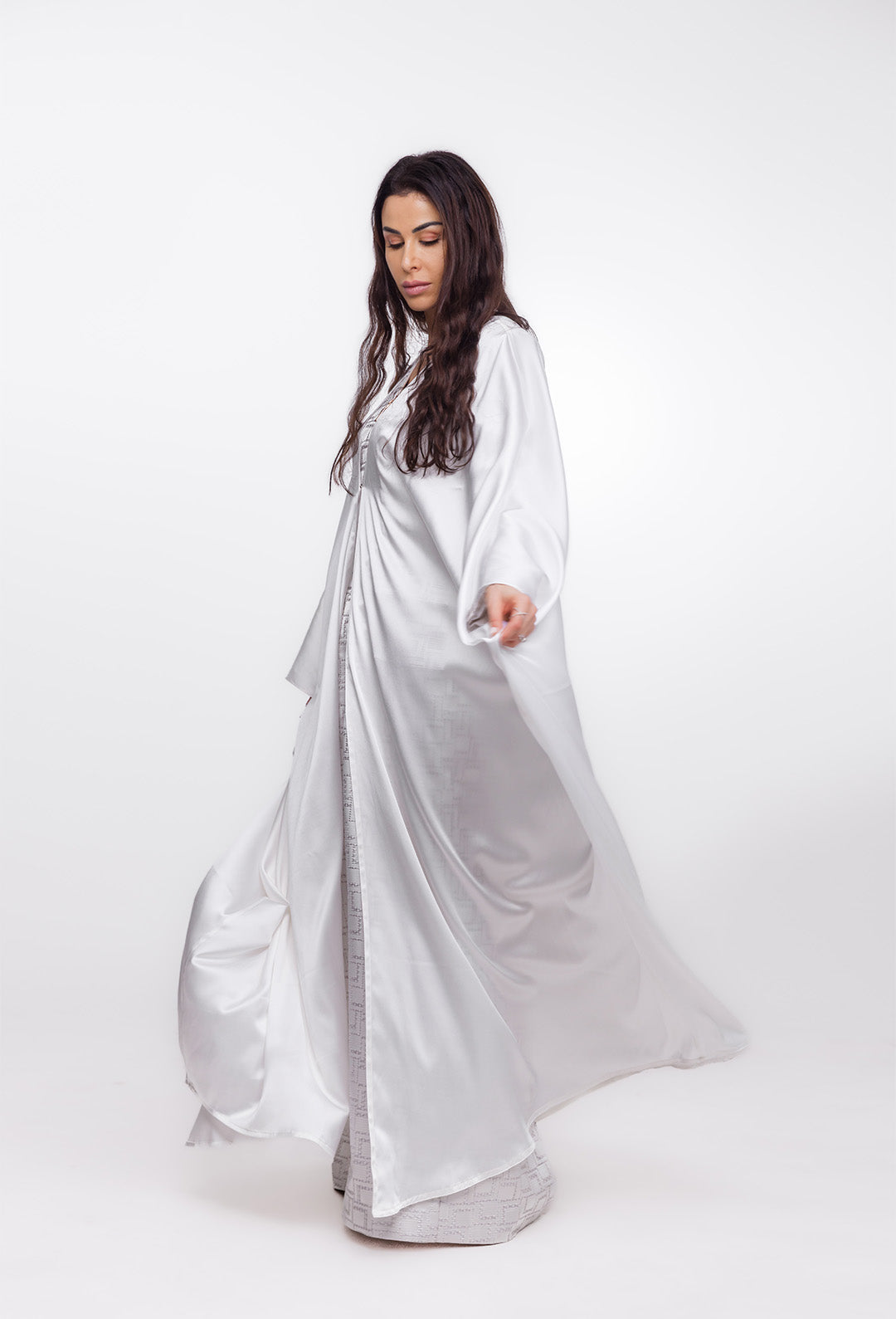 Pure Silk Bright Abaya