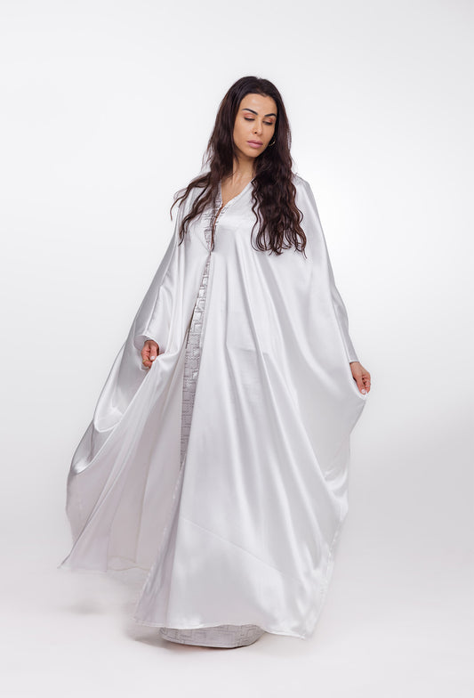 Pure Silk Bright Abaya