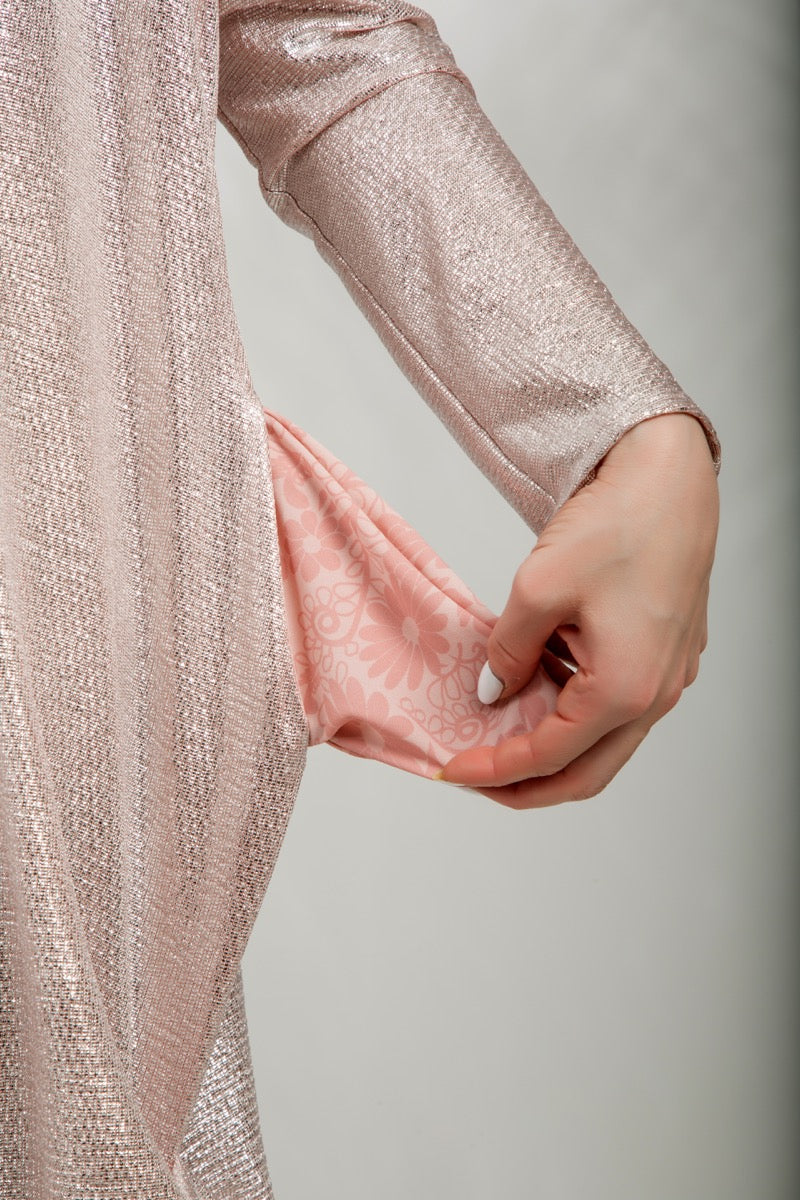 El Mar Kaftan - Full Sleeves - Pink Power