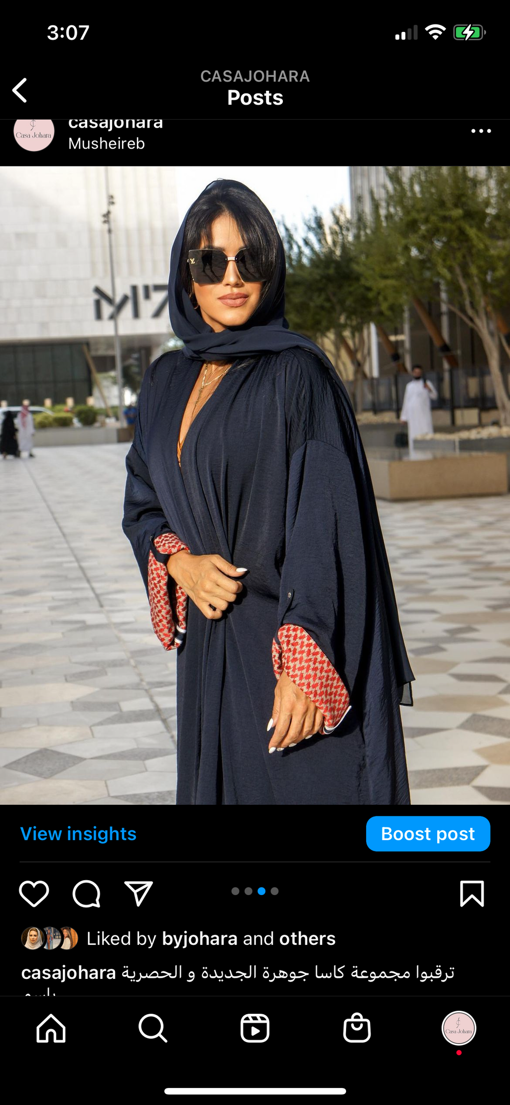 Urban Khaleej in Navy Blue
